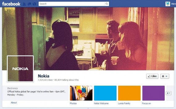 Nokia Facebook Cover