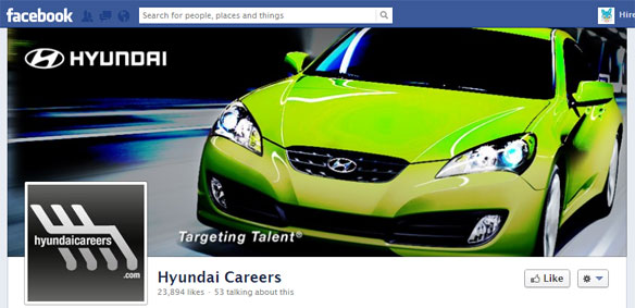 Hyundai facebook career page cover image