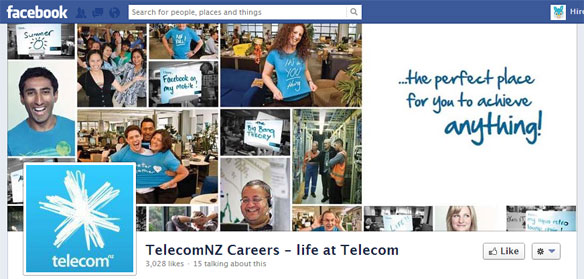 telecomnz facebook career page cover image